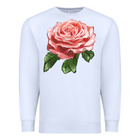 White America Rose Premium Sweatshirt - LillyAllenDesigns