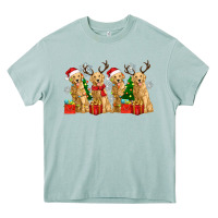 Arona golden dogs with christmas Heavy Core Tee - Zillion Design Studio