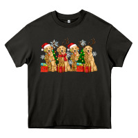 Asphalt golden dogs with christmas Heavy Core Tee - Zillion Design Studio