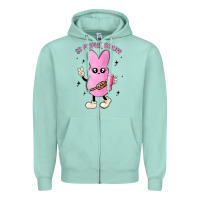 Seafoam so peepin boujee stanley  belt bag inspired Zipper Hoodie - MaliasSmallBusiness