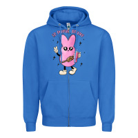 True Royal so peepin boujee stanley  belt bag inspired Zipper Hoodie - MaliasSmallBusiness