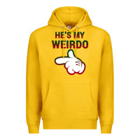 Lemon He's My Weirdo Galaxy Premium Hoodie - Bettercallsaul