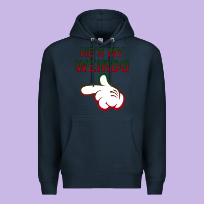 He's My Weirdo Galaxy Premium Hoodie Designed By Bettercallsaul
