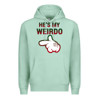 Seafoam He's My Weirdo Galaxy Premium Hoodie - Bettercallsaul