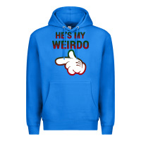 True Royal He's My Weirdo Galaxy Premium Hoodie - Bettercallsaul