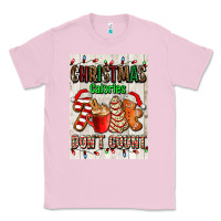 Bubblegum Pink Christmas calories dont count Classic Tee - AdoDesignShop