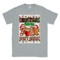 Heather Grey Christmas calories dont count Classic Tee - AdoDesignShop