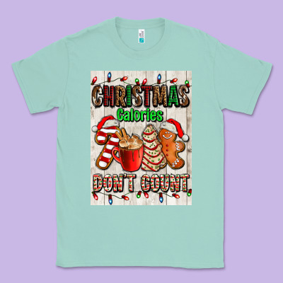 Christmas Calories Dont Count Classic Tee Designed By Adodesignshop