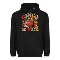 Black cinco de mayo truck Heavyweight Hoodie - LillyAllenDesigns