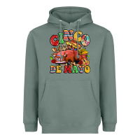 Sage cinco de mayo truck Heavyweight Hoodie - LillyAllenDesigns