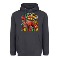 Smoke cinco de mayo truck Heavyweight Hoodie - LillyAllenDesigns