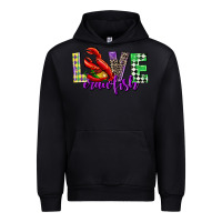 Black love crawfish mardi gras Urban Hoodie - CowGirlArtShop