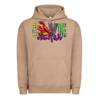 Pigment Burro love crawfish mardi gras Urban Hoodie - CowGirlArtShop