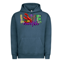 Pigment Midnight Navy love crawfish mardi gras Urban Hoodie - CowGirlArtShop