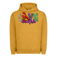 Pigment Peanut Butter love crawfish mardi gras Urban Hoodie - CowGirlArtShop