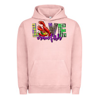 Pigment Salmon love crawfish mardi gras Urban Hoodie - CowGirlArtShop