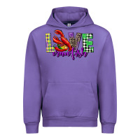 Tulip love crawfish mardi gras Urban Hoodie - CowGirlArtShop