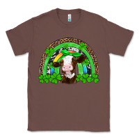 Chestnut st patricks cow rainbow Classic Tee - Artiststas