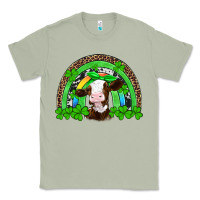 Matcha st patricks cow rainbow Classic Tee - Artiststas