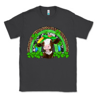 Smoke st patricks cow rainbow Classic Tee - Artiststas