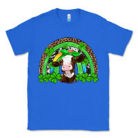 True Royal st patricks cow rainbow Classic Tee - Artiststas