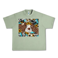 Oil Green western calf Urban Heavy Tee - JahusDesignShop