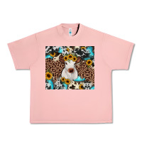 Salmon western calf Urban Heavy Tee - JahusDesignShop