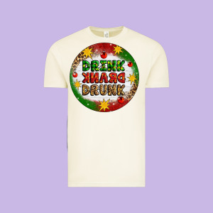 Drink Drank Drunk Vintage Tee Designed By Artiststas