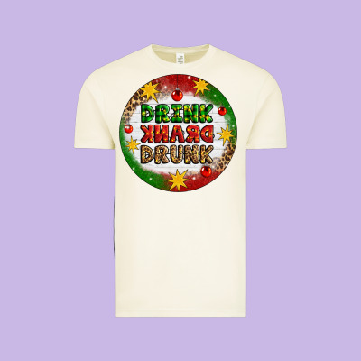 Drink Drank Drunk Vintage Tee Designed By Artiststas