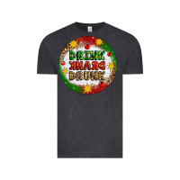 Vintage Black Drink Drank Drunk Vintage Tee - Artiststas