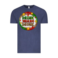 Vintage Denim Drink Drank Drunk Vintage Tee - Artiststas