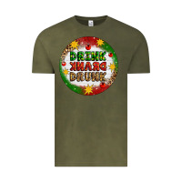 Vintage Olive Drink Drank Drunk Vintage Tee - Artiststas