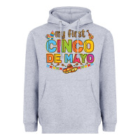 Heather Grey my first cinco de mayo Heavyweight Hoodie - LillyAllenDesigns