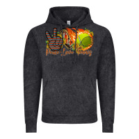Vintage Black peace love tennis Vintage Hoodie - RacoonDesign