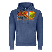 Vintage Denim peace love tennis Vintage Hoodie - RacoonDesign