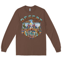 Chestnut desert vibes thunderbird Long Sleeve Tee - BarkalooDesign