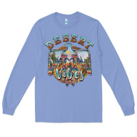 Colony Blue desert vibes thunderbird Long Sleeve Tee - BarkalooDesign