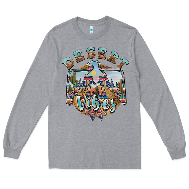 Desert Vibes Thunderbird Long Sleeve Tee by BarkalooDesign | Teevron
