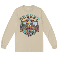 Mushroom desert vibes thunderbird Long Sleeve Tee - BarkalooDesign