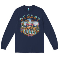 Navy desert vibes thunderbird Long Sleeve Tee - BarkalooDesign