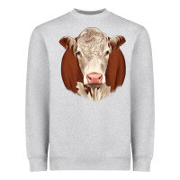 Heather Grey hareford Heavyweight Sweatshirt - JahusDesignShop