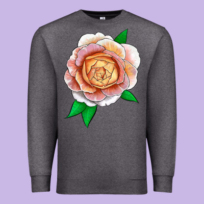 Fun In The Sun Rose Premium Sweatshirt Designed By Lillyallendesigns