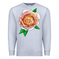 Heather Grey Fun In The Sun Rose Premium Sweatshirt - LillyAllenDesigns