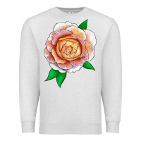 Oatmeal Heather Fun In The Sun Rose Premium Sweatshirt - LillyAllenDesigns