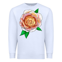 White Fun In The Sun Rose Premium Sweatshirt - LillyAllenDesigns