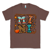 Chestnut Fall Autumn Leopard Mini Classic Tee - LillyAllenDesigns