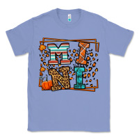 Colony Blue Fall Autumn Leopard Mini Classic Tee - LillyAllenDesigns