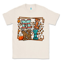 Natural Fall Autumn Leopard Mini Classic Tee - LillyAllenDesigns