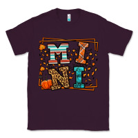Plum Fall Autumn Leopard Mini Classic Tee - LillyAllenDesigns