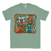 Sage Fall Autumn Leopard Mini Classic Tee - LillyAllenDesigns